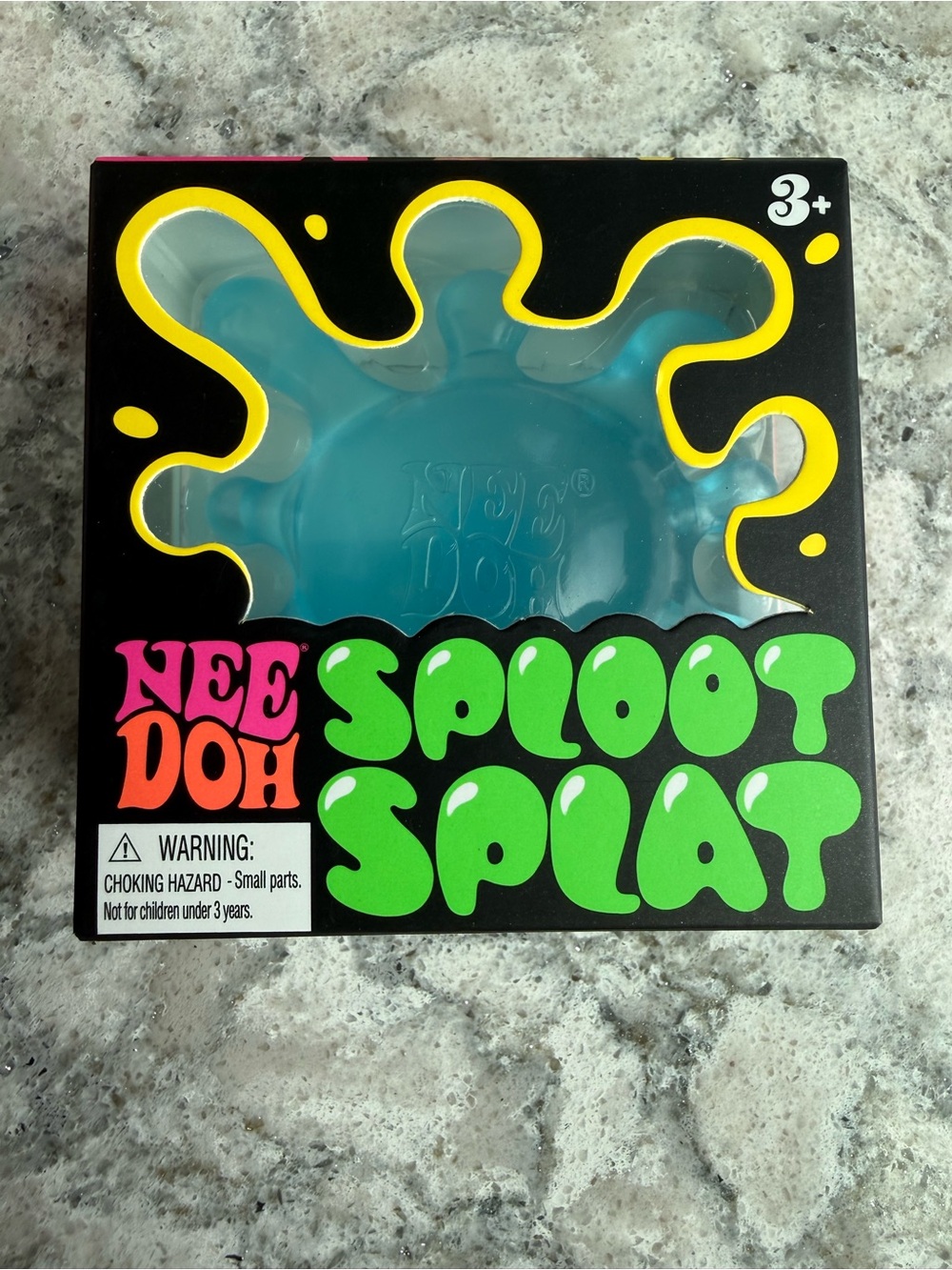 Needoh Sploot Splat Blue Toy NEW